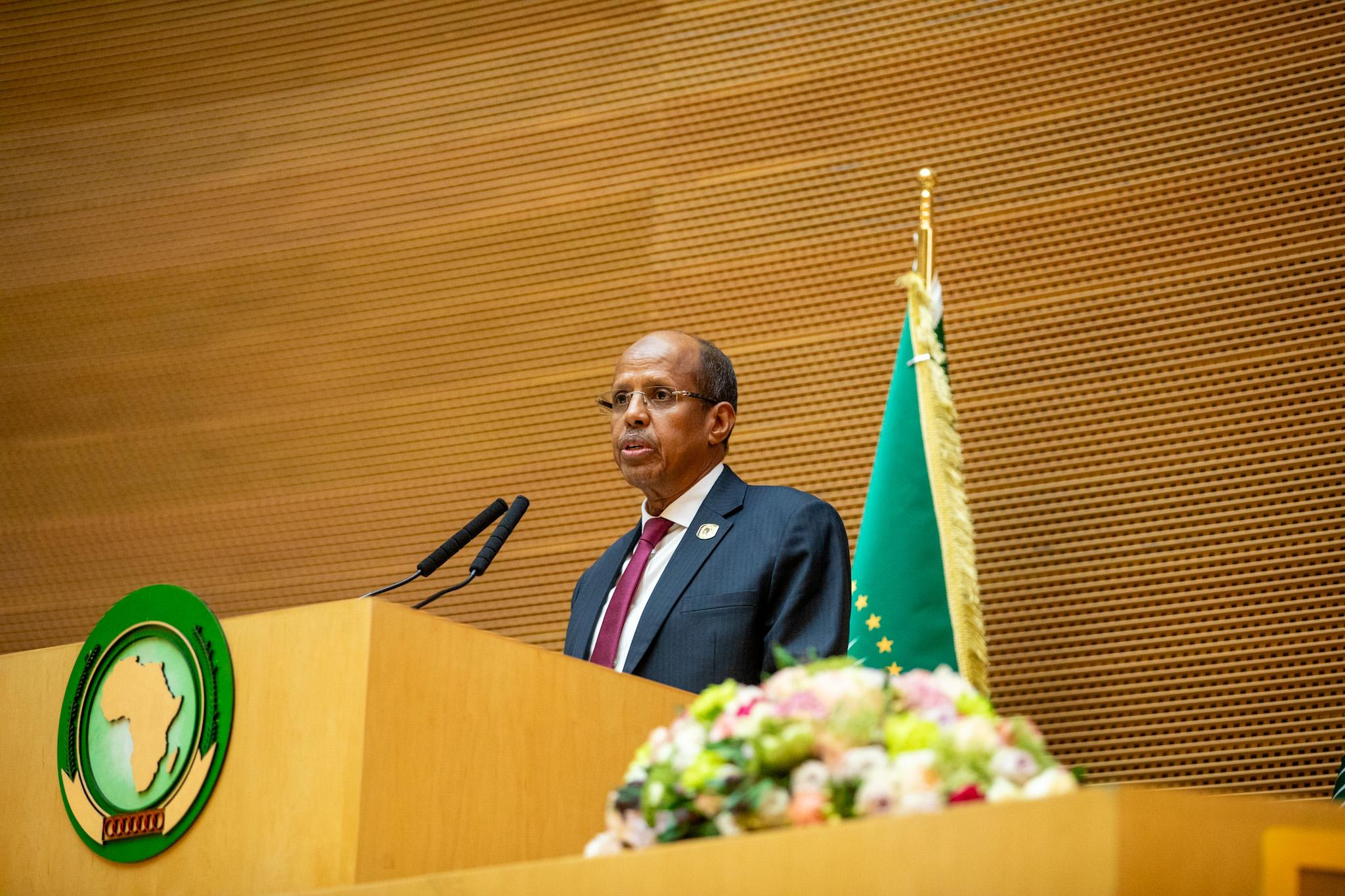 The AU commission chief calls for rapid assessment to reopen Khartoum office