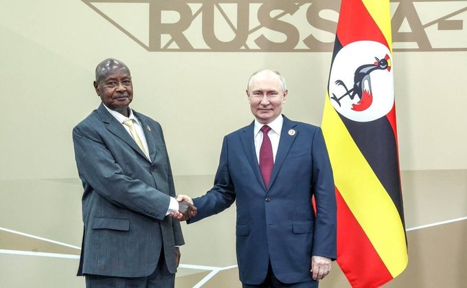 Russian Embassy Congratulates President Museveni on 82nd Birthday